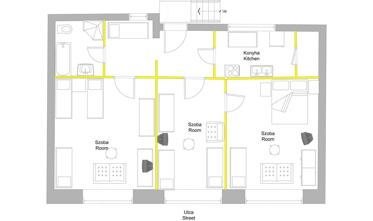 Apartman Lux Szeged Buitenkant foto